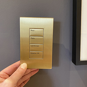 Lutron Palladiom Keypad