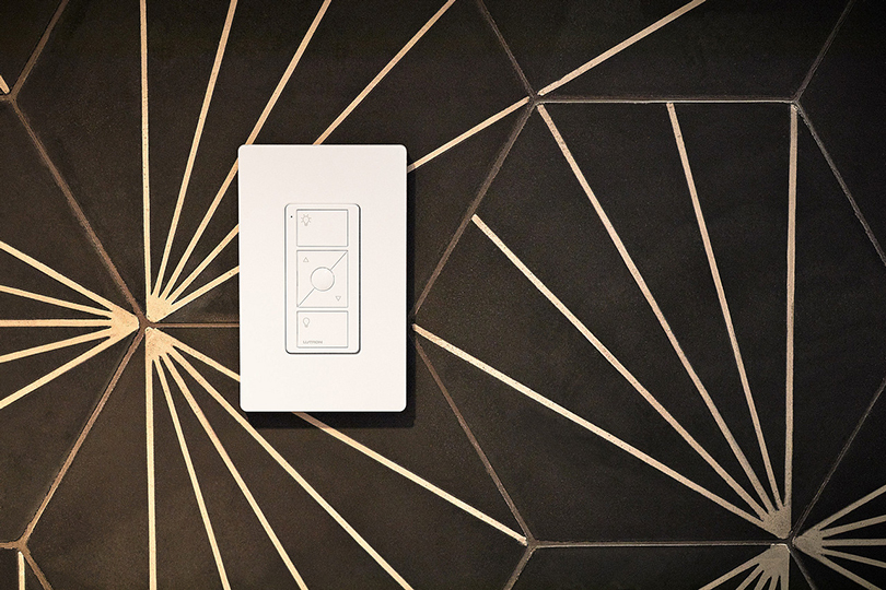 Lutron keypad integrates for smart home solutions