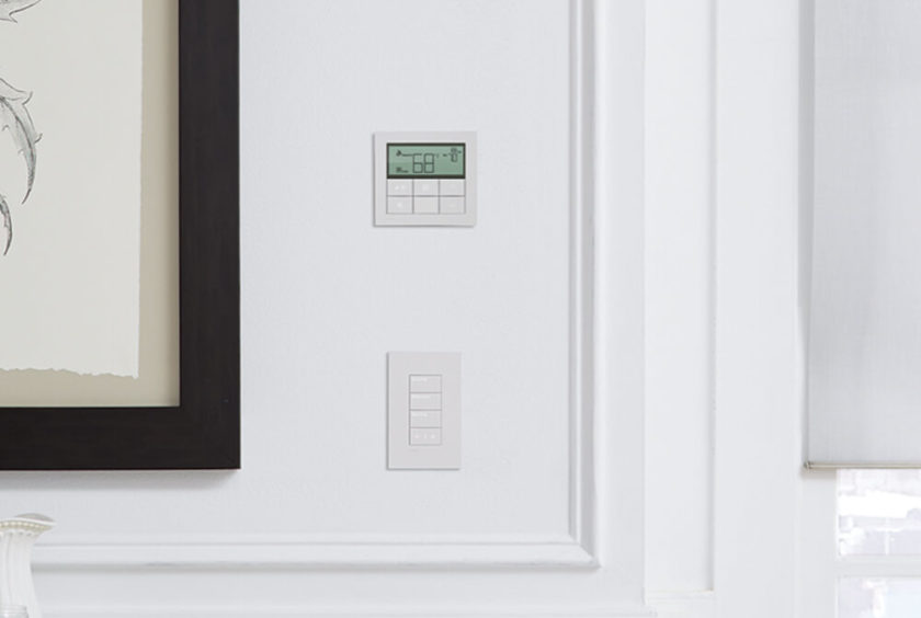 Smart thermostats blend into your home's design seamlessly
