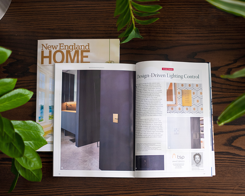 Design Trends spread in NE Home Mag