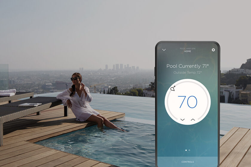 Savant Smart Home Climate Control with Pool