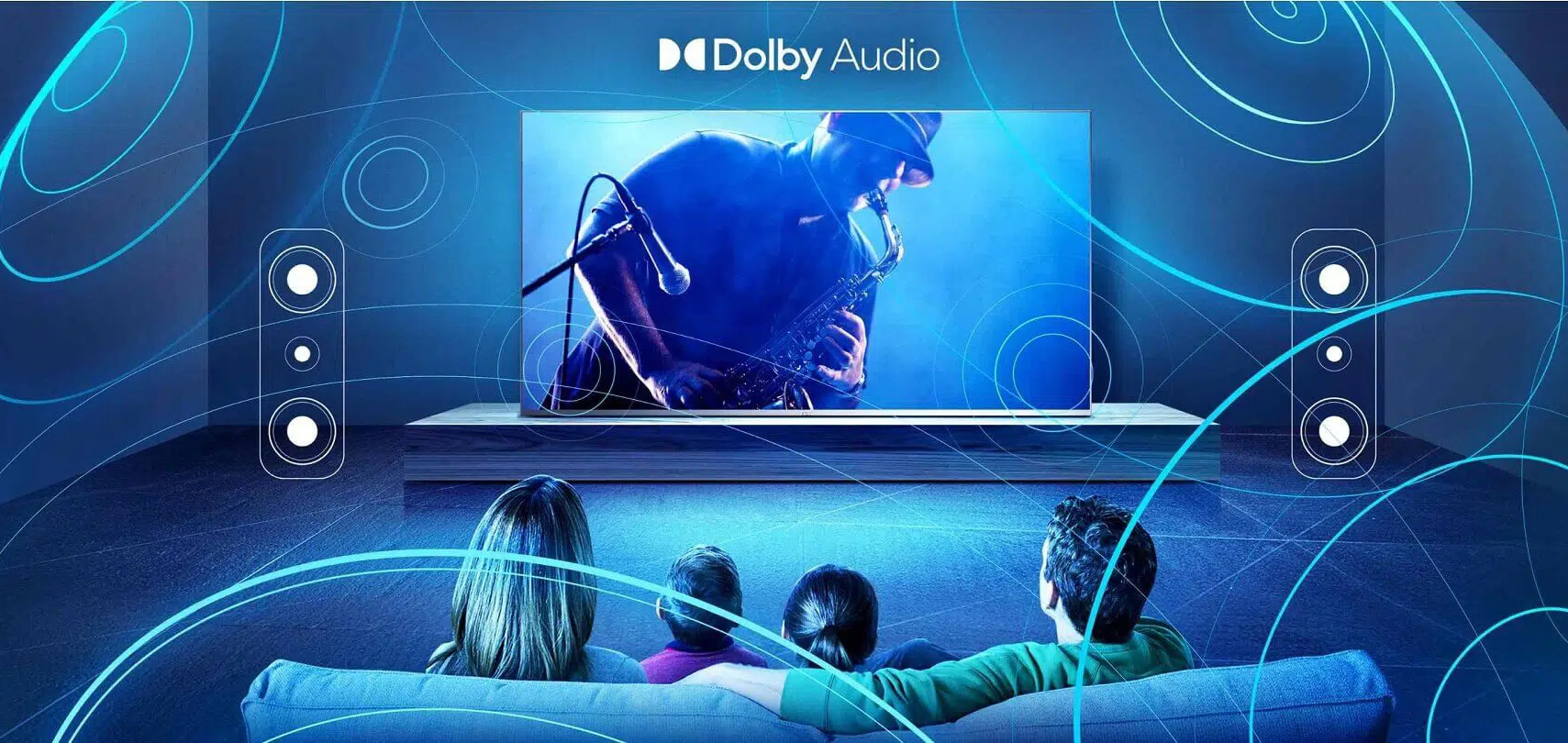 Dolby atmos at work in a home theater system