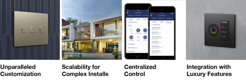 Lutron HomeWorks key features