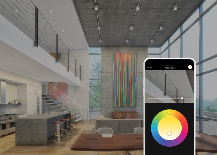 control lighting with savant home automation