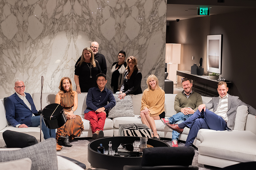 Savant CEU at Minotti Showroom